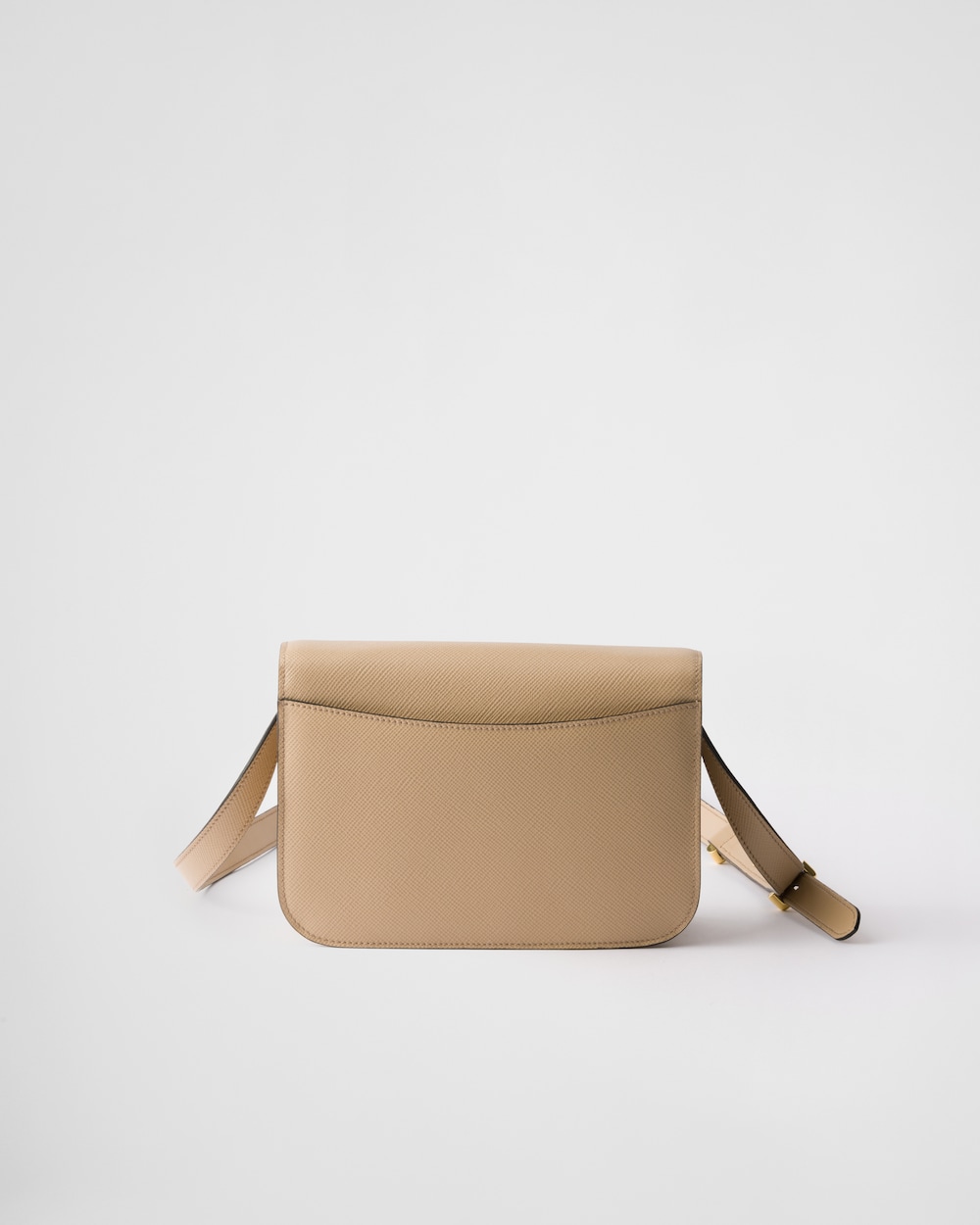 Saffiano Leather Flap Shoulder Bag - Image 4
